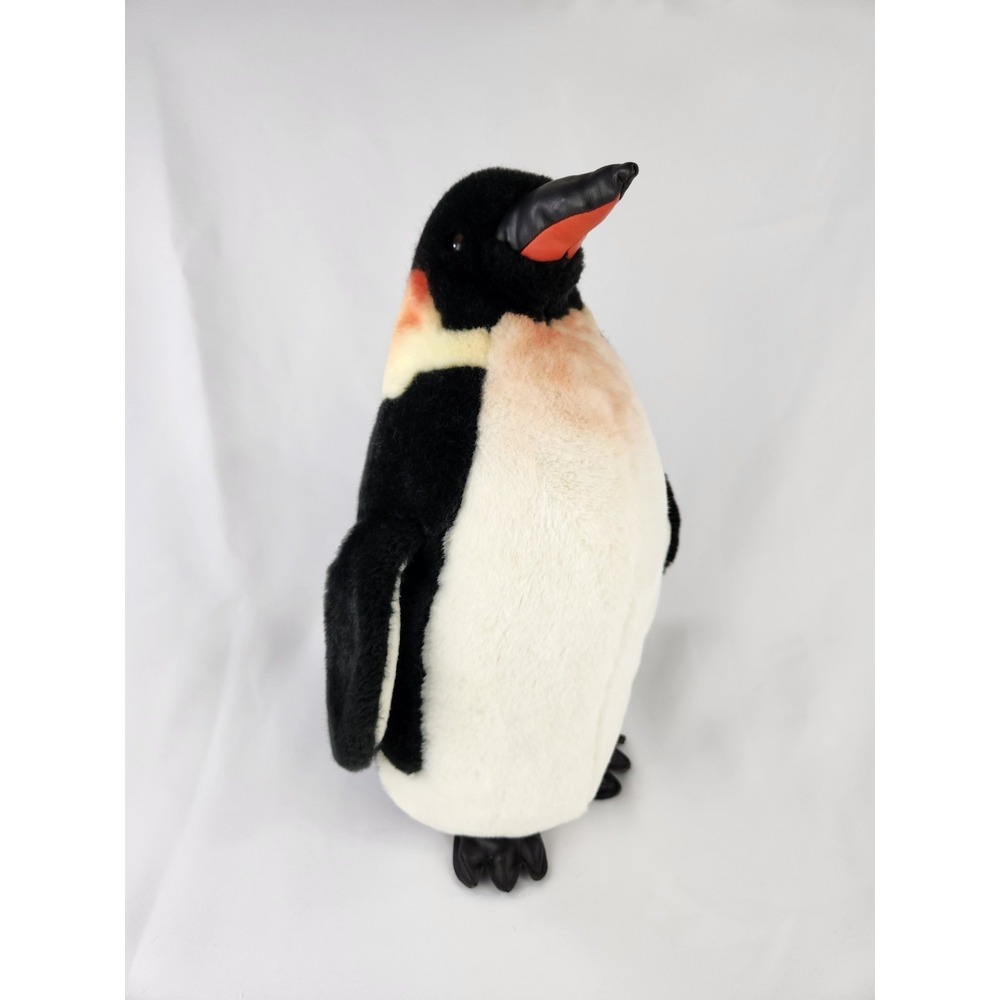 Vintage Douglas Cuddle Toys Emperor Penguin 18" Plush Stuffed Animal Zoo Made US